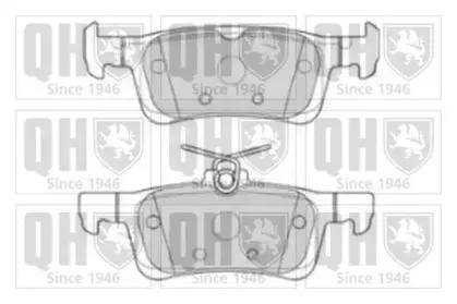 Комплект тормозных колодок, дисковый тормоз QUINTON HAZELL купить