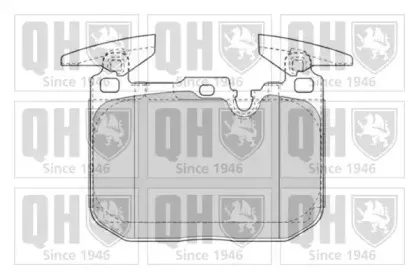 Комплект тормозных колодок, дисковый тормоз QUINTON HAZELL купить