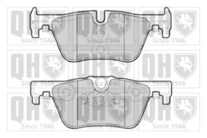Комплект тормозных колодок, дисковый тормоз QUINTON HAZELL купить