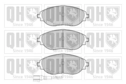Комплект тормозных колодок, дисковый тормоз QUINTON HAZELL купить