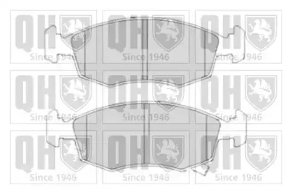Комплект тормозных колодок, дисковый тормоз QUINTON HAZELL купить