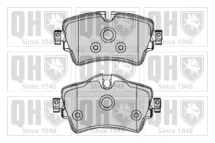 Комплект тормозных колодок, дисковый тормоз QUINTON HAZELL купить