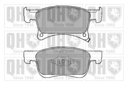 Комплект тормозных колодок, дисковый тормоз QUINTON HAZELL купить