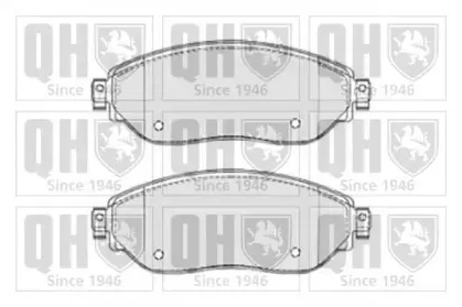 Комплект тормозных колодок, дисковый тормоз QUINTON HAZELL купить