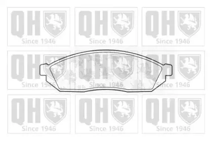 Комплект тормозных колодок, дисковый тормоз QUINTON HAZELL купить