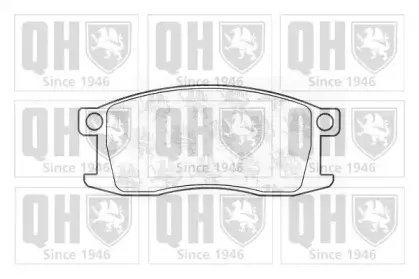 Комплект тормозных колодок, дисковый тормоз QUINTON HAZELL купить
