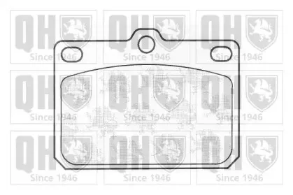 Комплект тормозных колодок, дисковый тормоз QUINTON HAZELL купить