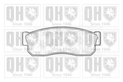 Комплект тормозных колодок, дисковый тормоз QUINTON HAZELL купить