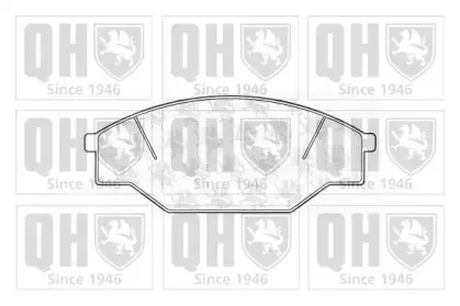 Комплект тормозных колодок, дисковый тормоз QUINTON HAZELL купить