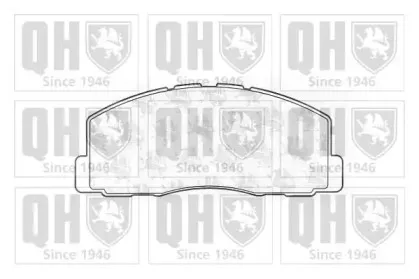 Комплект тормозных колодок, дисковый тормоз QUINTON HAZELL купить