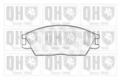 Комплект тормозных колодок, дисковый тормоз QUINTON HAZELL купить