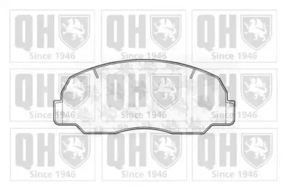 Комплект тормозных колодок, дисковый тормоз QUINTON HAZELL купить