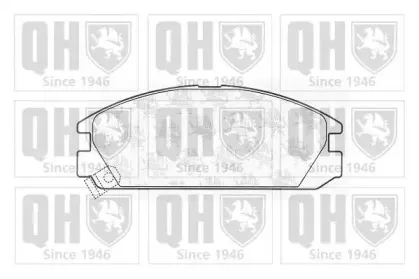 Комплект тормозных колодок, дисковый тормоз QUINTON HAZELL купить