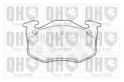 Комплект тормозных колодок, дисковый тормоз QUINTON HAZELL купить