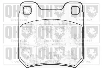 Комплект тормозных колодок, дисковый тормоз QUINTON HAZELL купить
