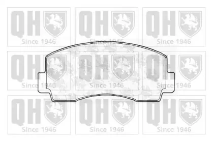 Комплект тормозных колодок, дисковый тормоз QUINTON HAZELL купить
