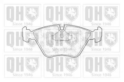 Комплект тормозных колодок, дисковый тормоз QUINTON HAZELL купить
