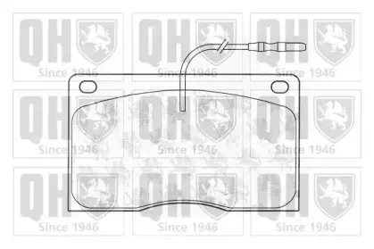 Комплект тормозных колодок, дисковый тормоз QUINTON HAZELL купить