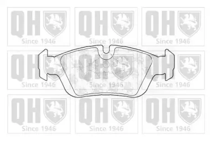 Комплект тормозных колодок, дисковый тормоз QUINTON HAZELL купить