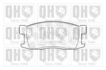 Комплект тормозных колодок, дисковый тормоз QUINTON HAZELL купить