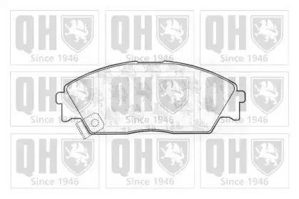 Комплект тормозных колодок, дисковый тормоз QUINTON HAZELL купить