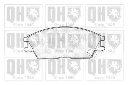Комплект тормозных колодок, дисковый тормоз QUINTON HAZELL купить