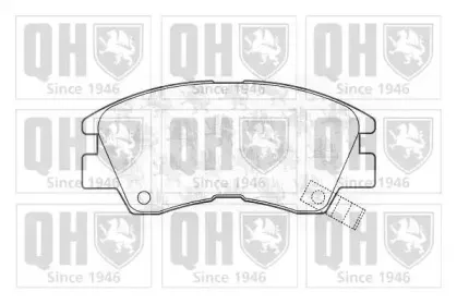 Комплект тормозных колодок, дисковый тормоз QUINTON HAZELL купить