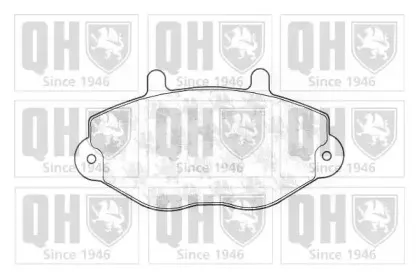 Комплект тормозных колодок, дисковый тормоз QUINTON HAZELL купить