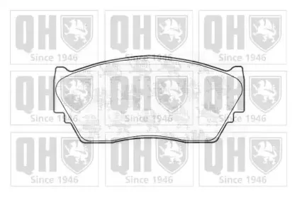 Комплект тормозных колодок, дисковый тормоз QUINTON HAZELL купить