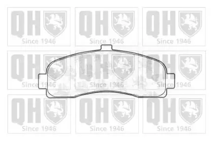 Комплект тормозных колодок, дисковый тормоз QUINTON HAZELL купить