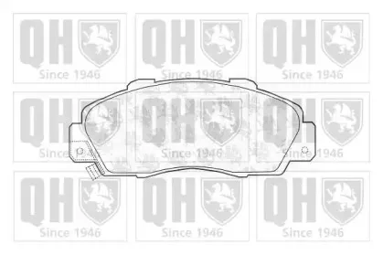 Комплект тормозных колодок, дисковый тормоз QUINTON HAZELL купить