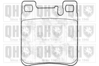 Комплект тормозных колодок, дисковый тормоз QUINTON HAZELL купить