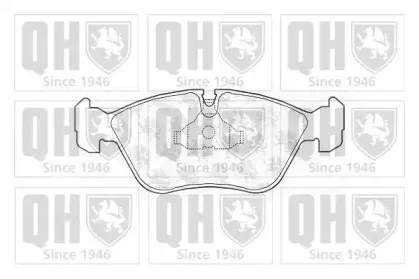 Комплект тормозных колодок, дисковый тормоз QUINTON HAZELL купить