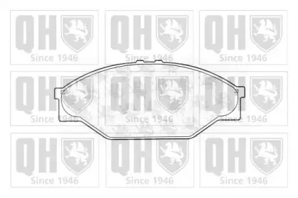 Комплект тормозных колодок, дисковый тормоз QUINTON HAZELL купить