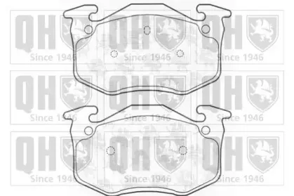 Комплект тормозных колодок, дисковый тормоз QUINTON HAZELL купить