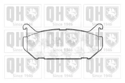 Комплект тормозных колодок, дисковый тормоз QUINTON HAZELL купить