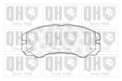 Комплект тормозных колодок, дисковый тормоз QUINTON HAZELL купить