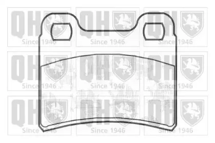 Комплект тормозных колодок, дисковый тормоз QUINTON HAZELL купить