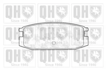 Комплект тормозных колодок, дисковый тормоз QUINTON HAZELL купить