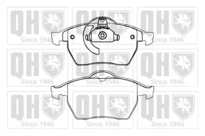 Комплект тормозных колодок, дисковый тормоз QUINTON HAZELL купить