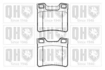 Комплект тормозных колодок, дисковый тормоз QUINTON HAZELL купить