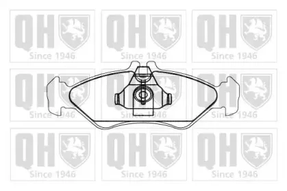 Комплект тормозных колодок, дисковый тормоз QUINTON HAZELL купить