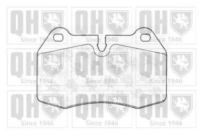 Комплект тормозных колодок, дисковый тормоз QUINTON HAZELL купить