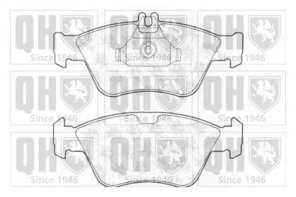 Комплект тормозных колодок, дисковый тормоз QUINTON HAZELL купить