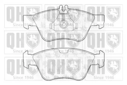 Комплект тормозных колодок, дисковый тормоз QUINTON HAZELL купить