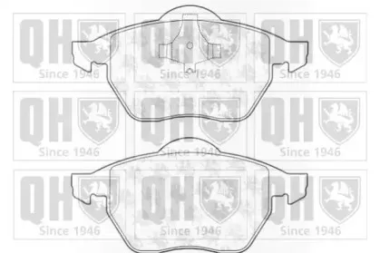 Комплект тормозных колодок, дисковый тормоз QUINTON HAZELL купить