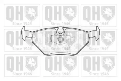 Комплект тормозных колодок, дисковый тормоз QUINTON HAZELL купить