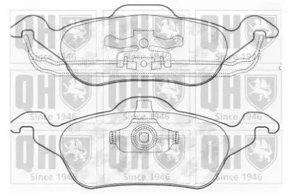 Комплект тормозных колодок, дисковый тормоз QUINTON HAZELL купить