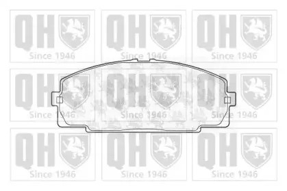 Комплект тормозных колодок, дисковый тормоз QUINTON HAZELL купить