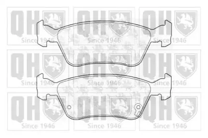 Комплект тормозных колодок, дисковый тормоз QUINTON HAZELL купить